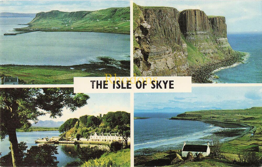 Scotland Postcard-Isle of Skye Multiview PC