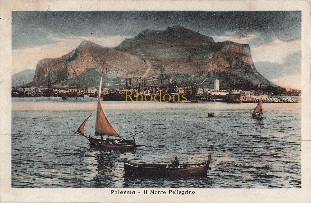 Genealogy Postcard-Miss Dorothy DUNCAN, Southend on Sea, March 2024 | Palermo, Monte Pellegrino