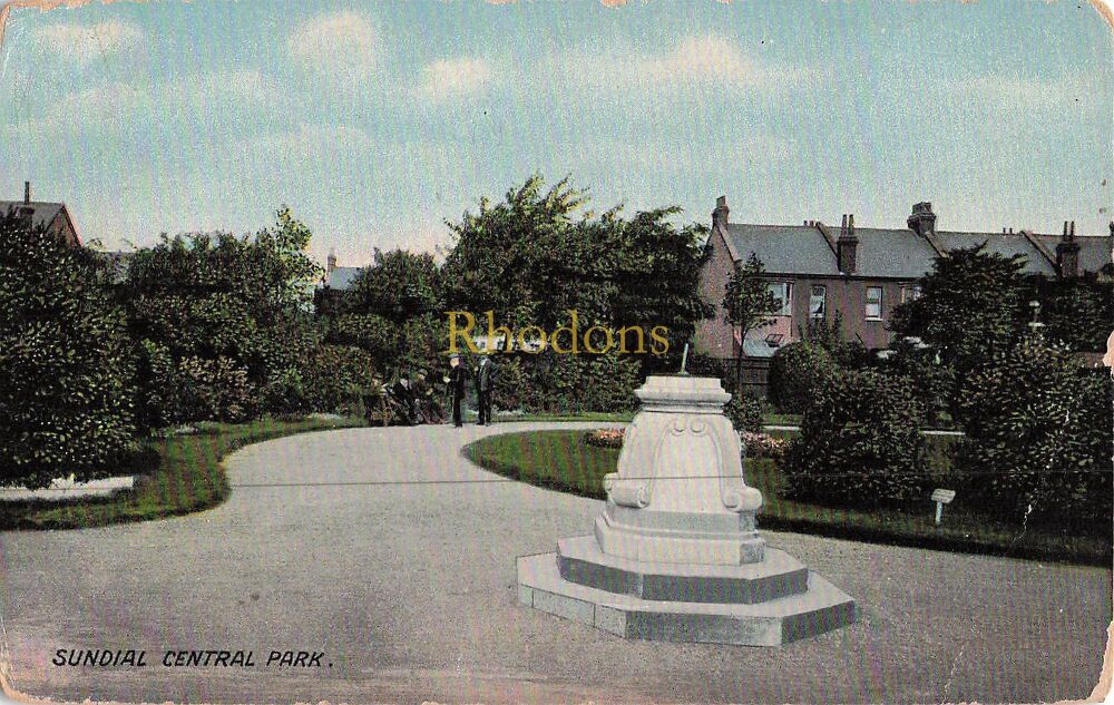 Genealogy Postcard- Madame J CHILDS, Newmarket, Cambs., August 1911 | Sundial Central Park East Ham