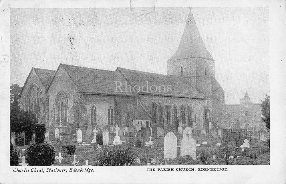 Genealogy Postcard-Miss E SKINNER c/o Mrs ROBERTSON, Ardingly, Sussex 1907