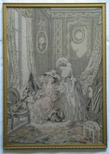 Antique French Woven Tapestry (Lot #2)