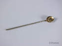 Antique Gold & Diamond Set Stick Pin, Tie Pin, Cravat Pin, Scarf Pin 