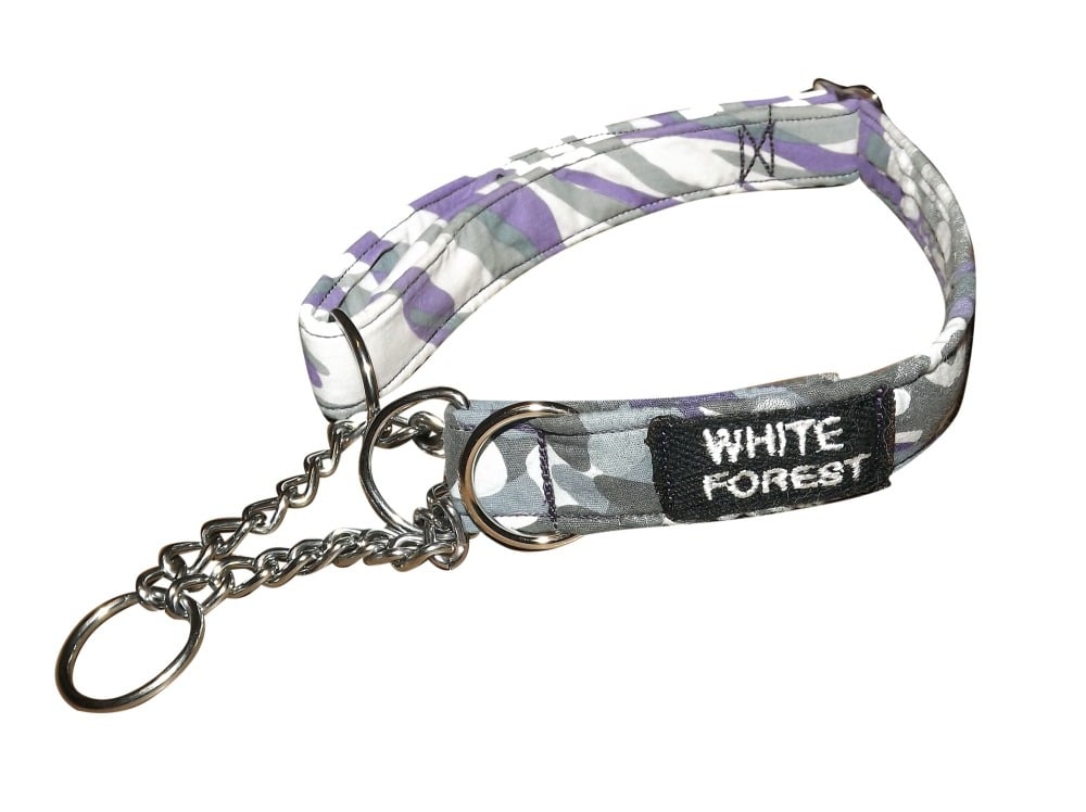 **LIMITED EDITION** Purple Zebra Fabric Collar