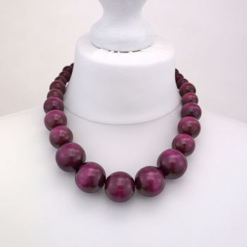 Purple Chunky Necklace