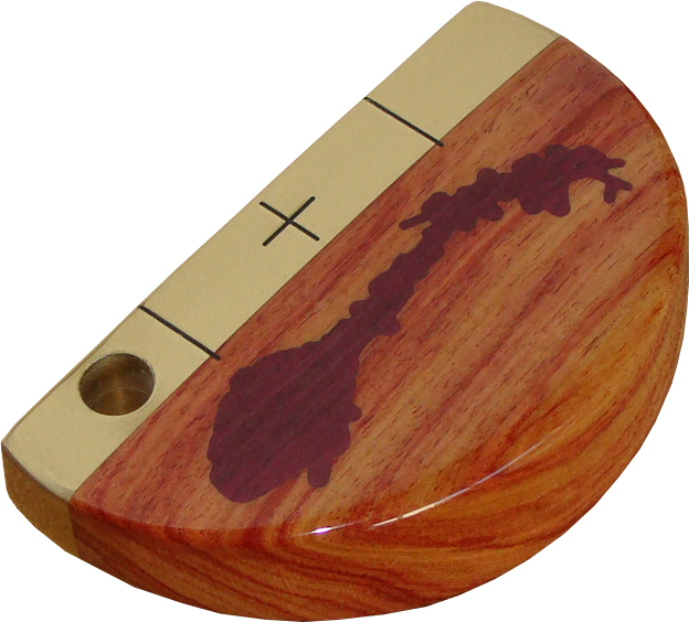 National putter Norway Tulipwood 