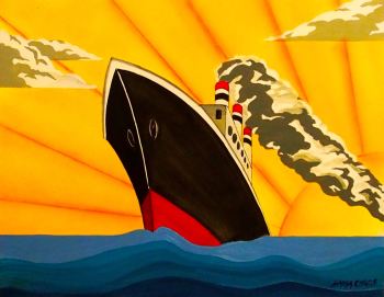 art deco boat art deco boat