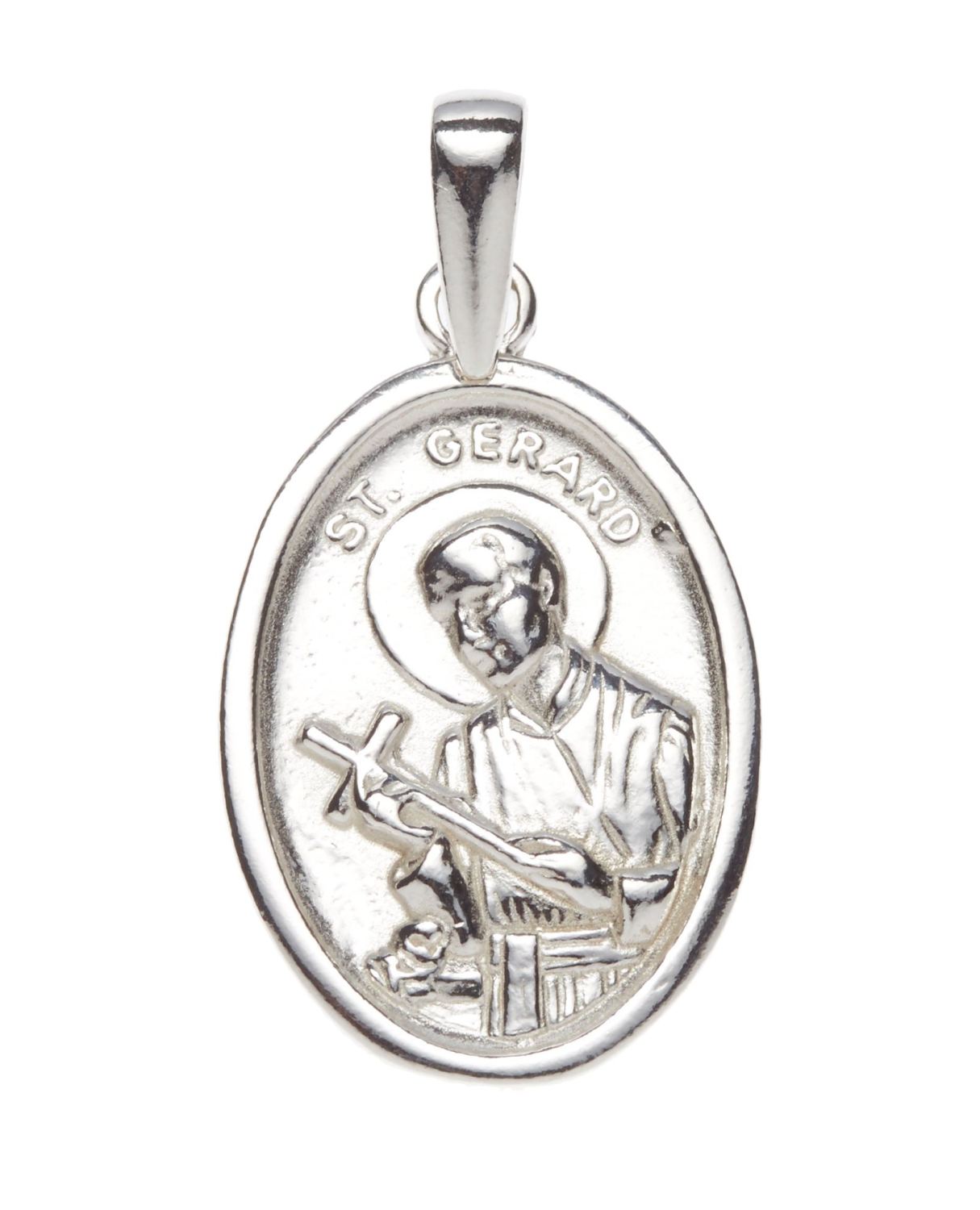 Snapklik.com : St Gerard Medal For Pregnancy Fertility 925 Sterling Silver  Gold Saint Gerard Necklace St Gerard Necklace For Women Protection Jewelry  Religious Gifts