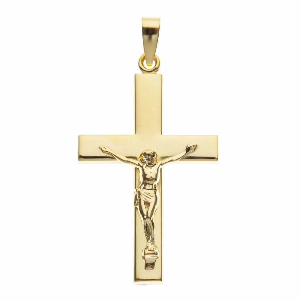 9ct 41mm Crucifix
