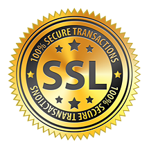 SSL 100% secure transactions seal