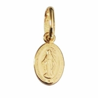 08mm 9ct tiny Miraculous Medal