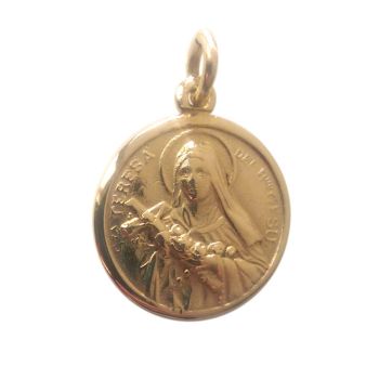 St Teresa 9ct Gold Medal