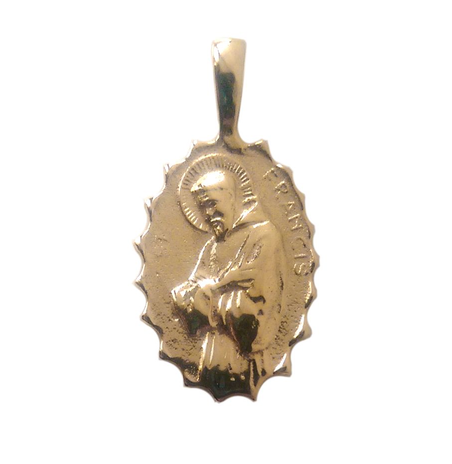 St Francis 9ct Gold