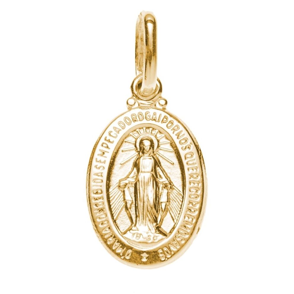 13mm 9ct Miraculous Medal