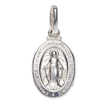 13mm Silver Miraculous Medal