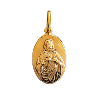 9ct Gold Sacred Heart of Jesus
