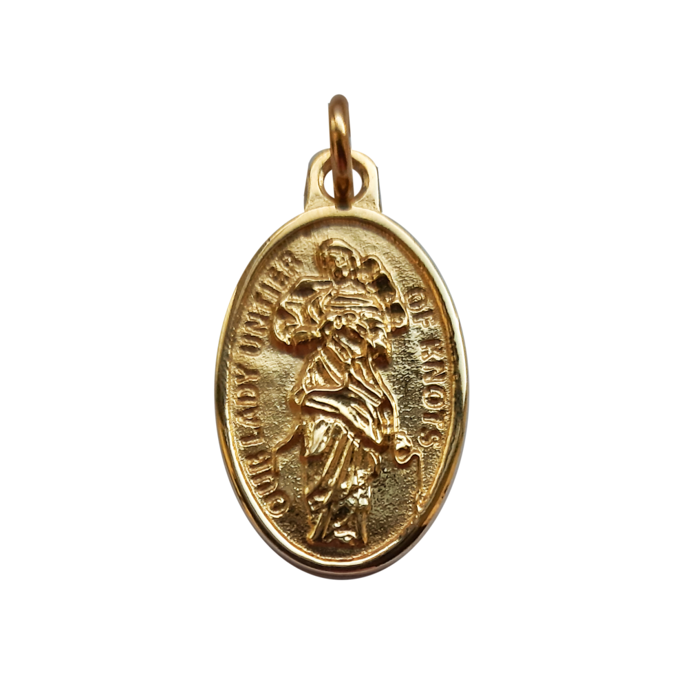 9ct Gold Our Lady of Untying Knots