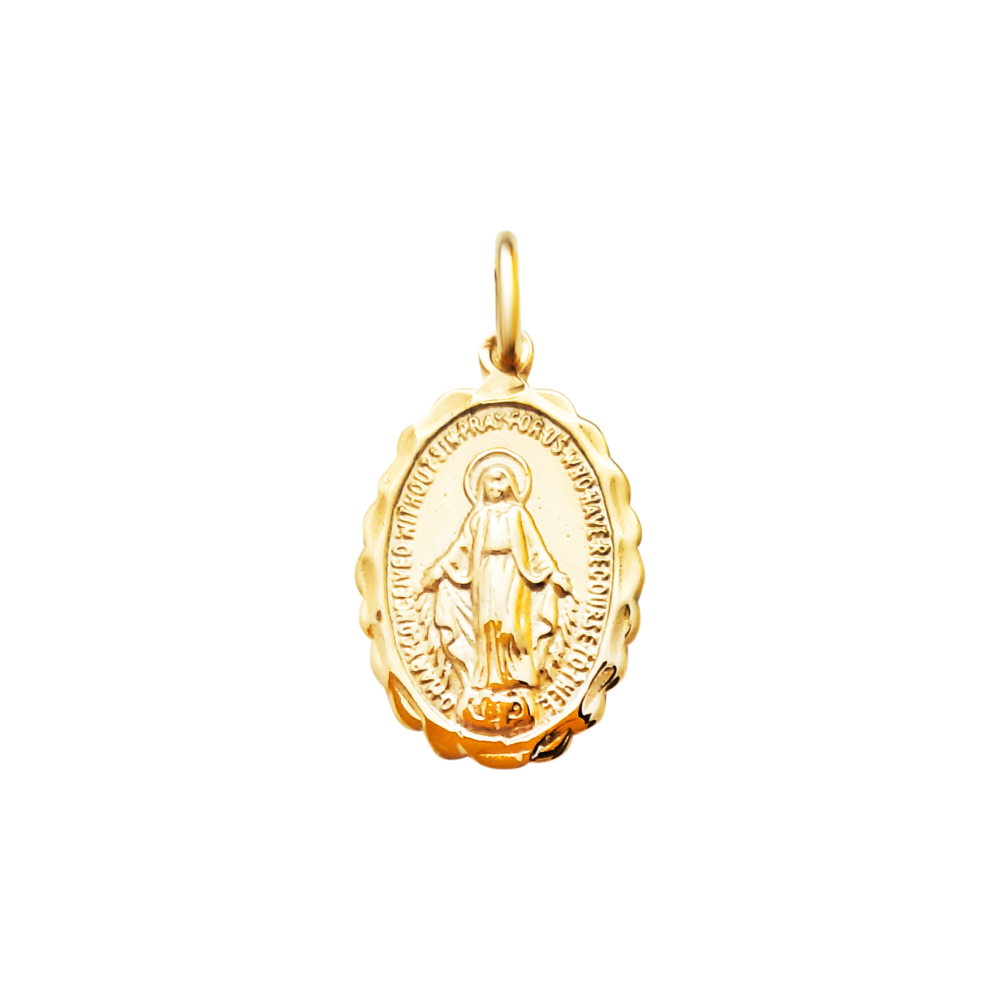 15mm 9ct Miraculous Medal