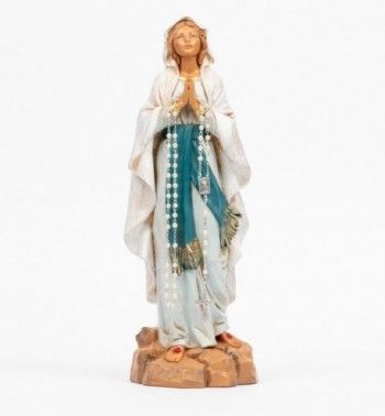 Our Lady of Lourdes, 31cm, with Rosary