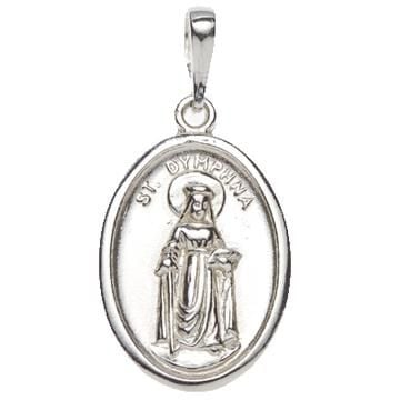 St Dympha 9ct yellow gold