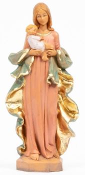 Our Lady with Jesus 17cm