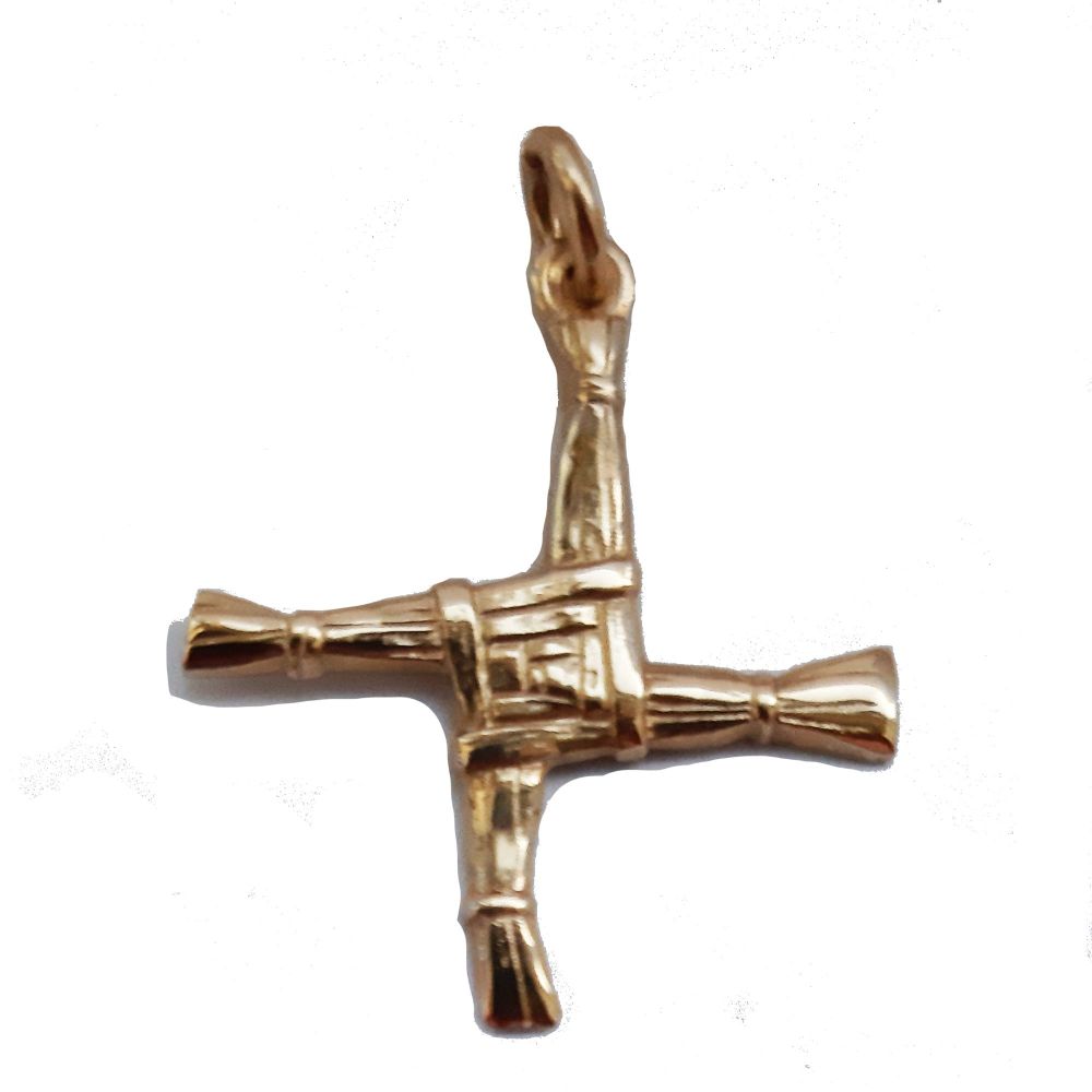 9ct 25mm St Brigid's Cross