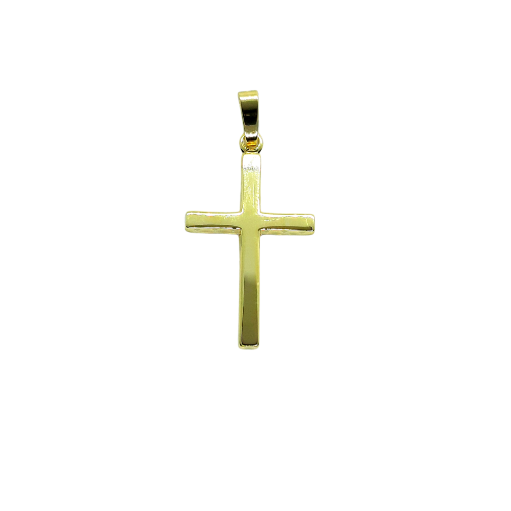9ct 22mm Cross