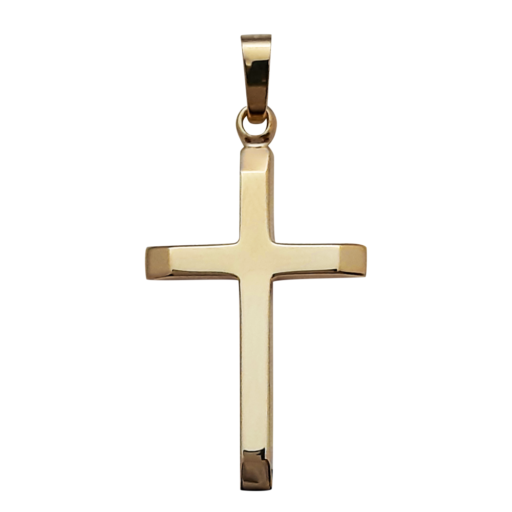 Sterling Silver 25mm Cross