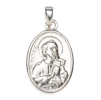 Sterling Silver St Peter