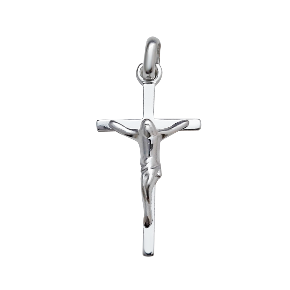 Sterling Silver 22mm Crucifix