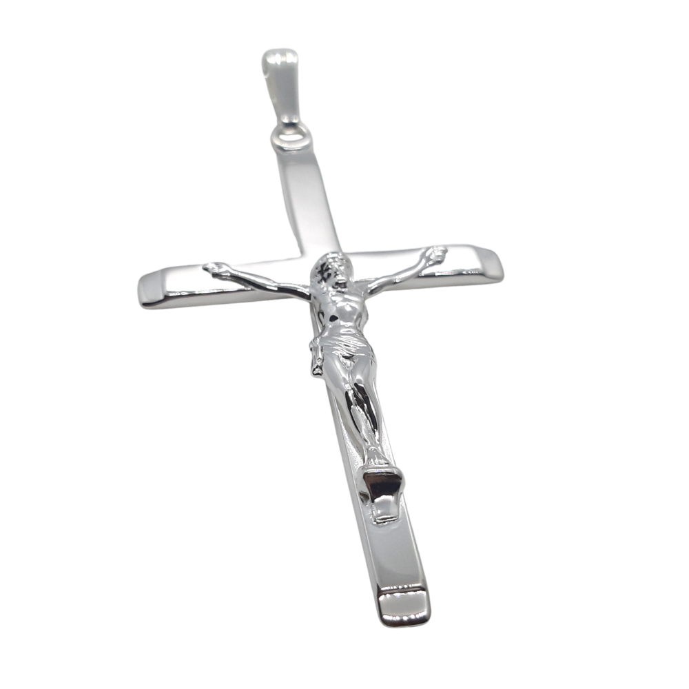 Sterling Silver Very Large Crucifix