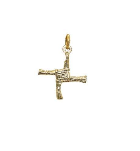 St Brigid's Cross 15mm 9ct Gold