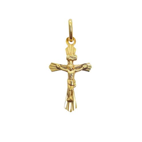 9ct gold Light Crucifix
