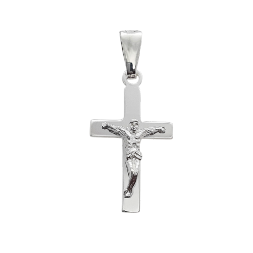 Sterling Silver 20mm Crucifix