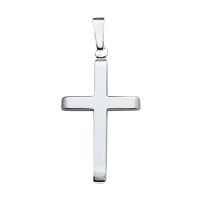 Sterling Silver  23mm Cross