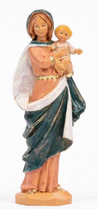 Our Lady, Mary with Infant Jesus 12cm