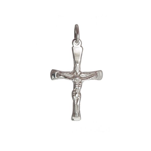 Sterling Silver 27mm Crucifix