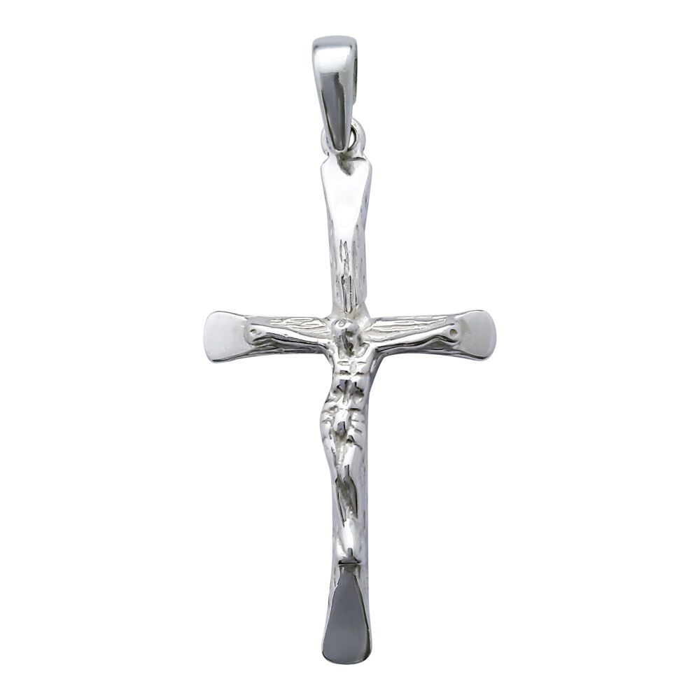 Sterling Silver 33mm Crucifix