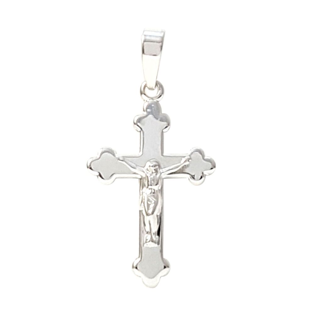 Sterling Silver 23mm Crucifix