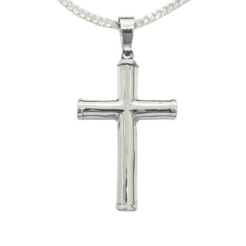 Sterling Silver 21mm Cross