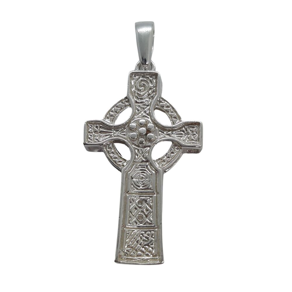 27mm Duleek Celtic High 2 sided Cross