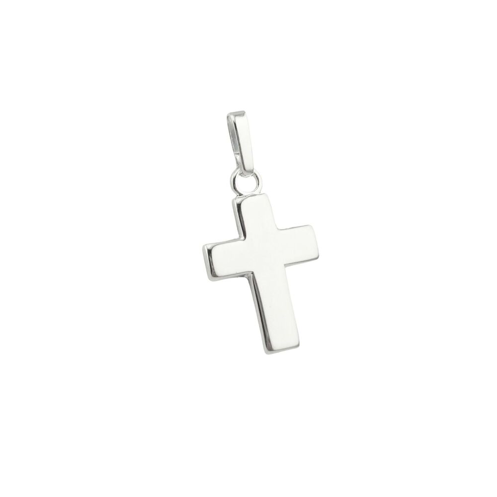Silver Small Cross 13mm