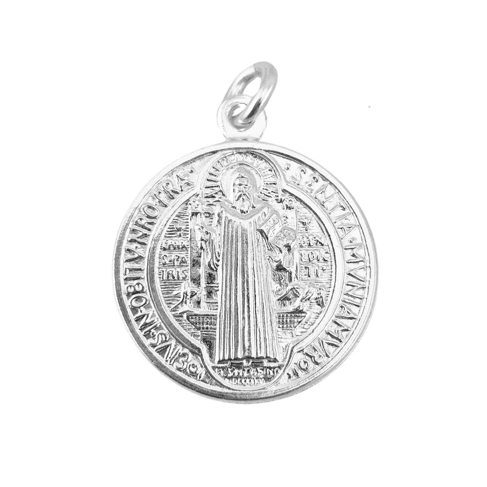 Saint Benedict Sterling Silver