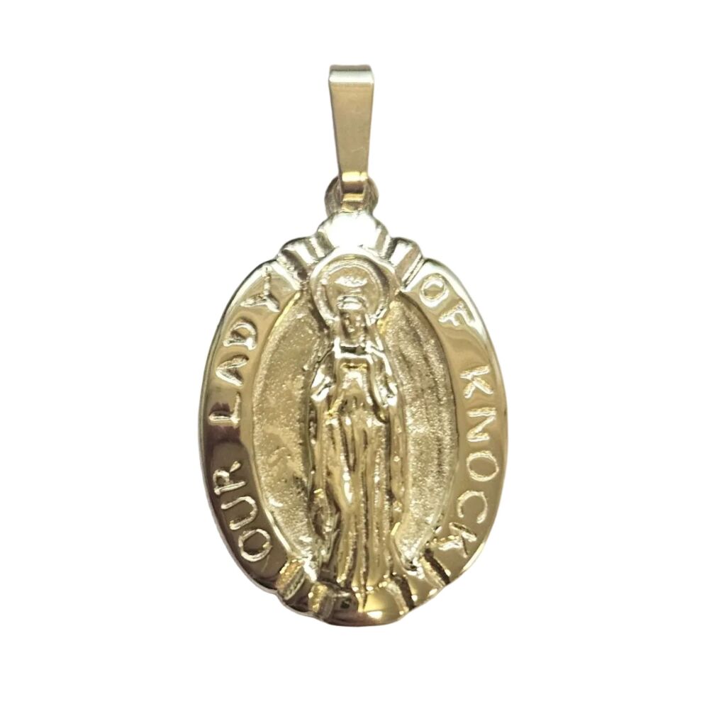 Our Lady of Knock 9ct gold