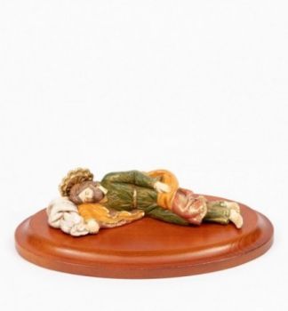 Joseph sleeping 17cm on wood base