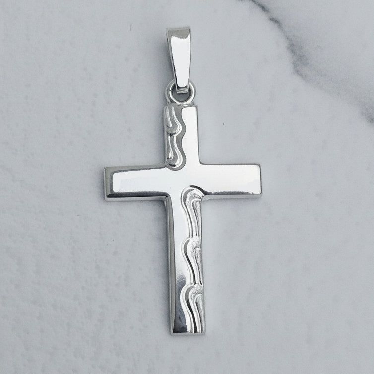 Sterling Silver Medium Cross