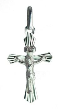 Silver Light Crucifix