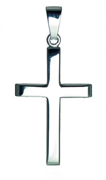 Silver Medium Cross