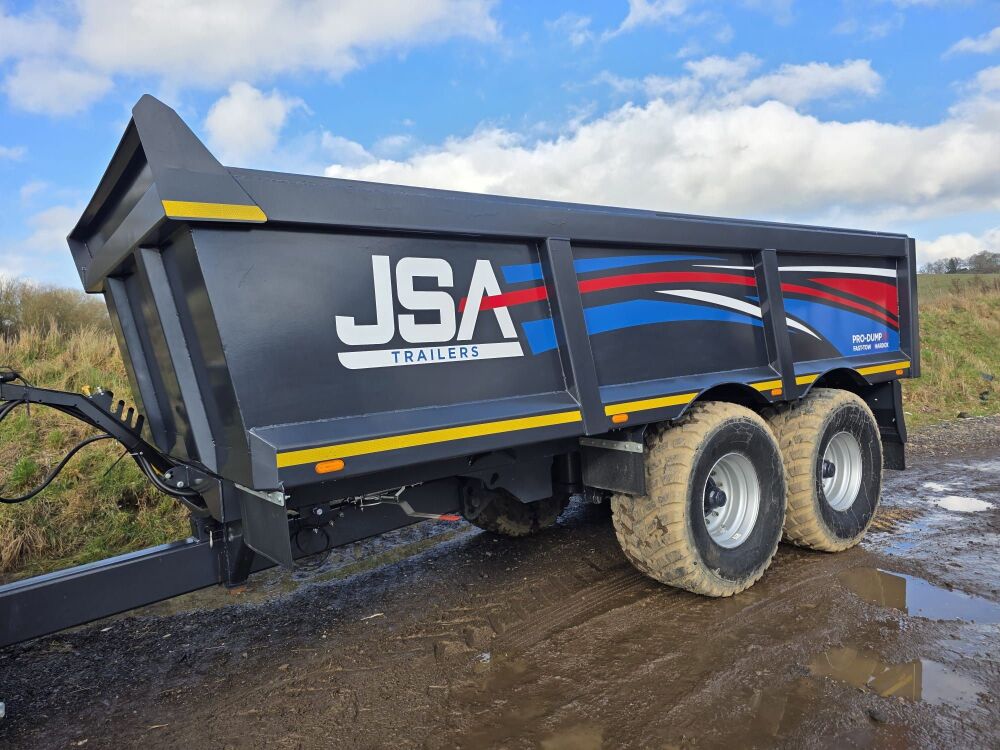 JSA HARDOX 500TUF Dump Trailers