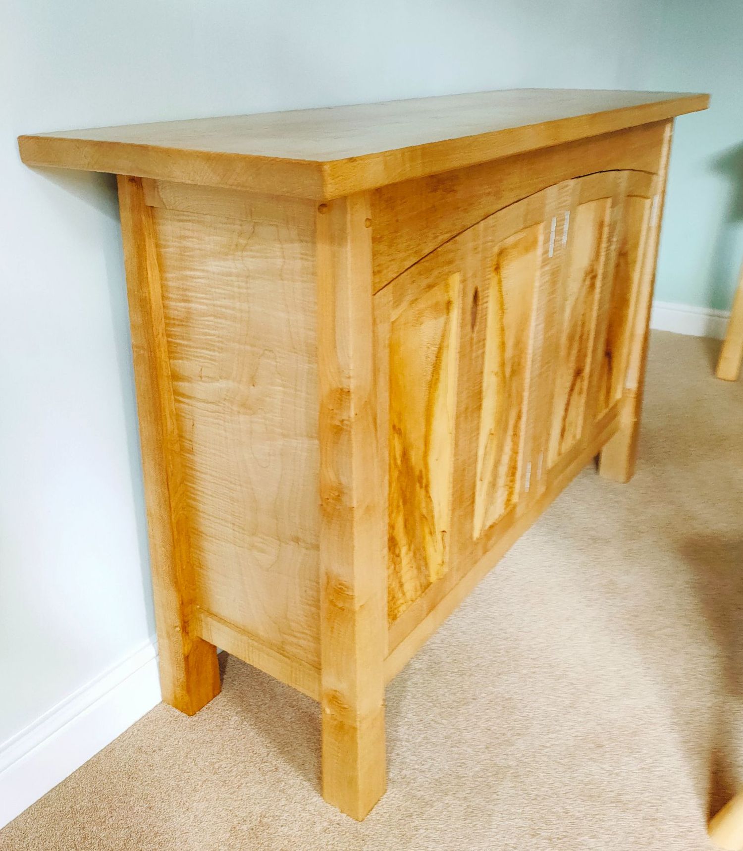 Sideboard in Rippled Sycamore