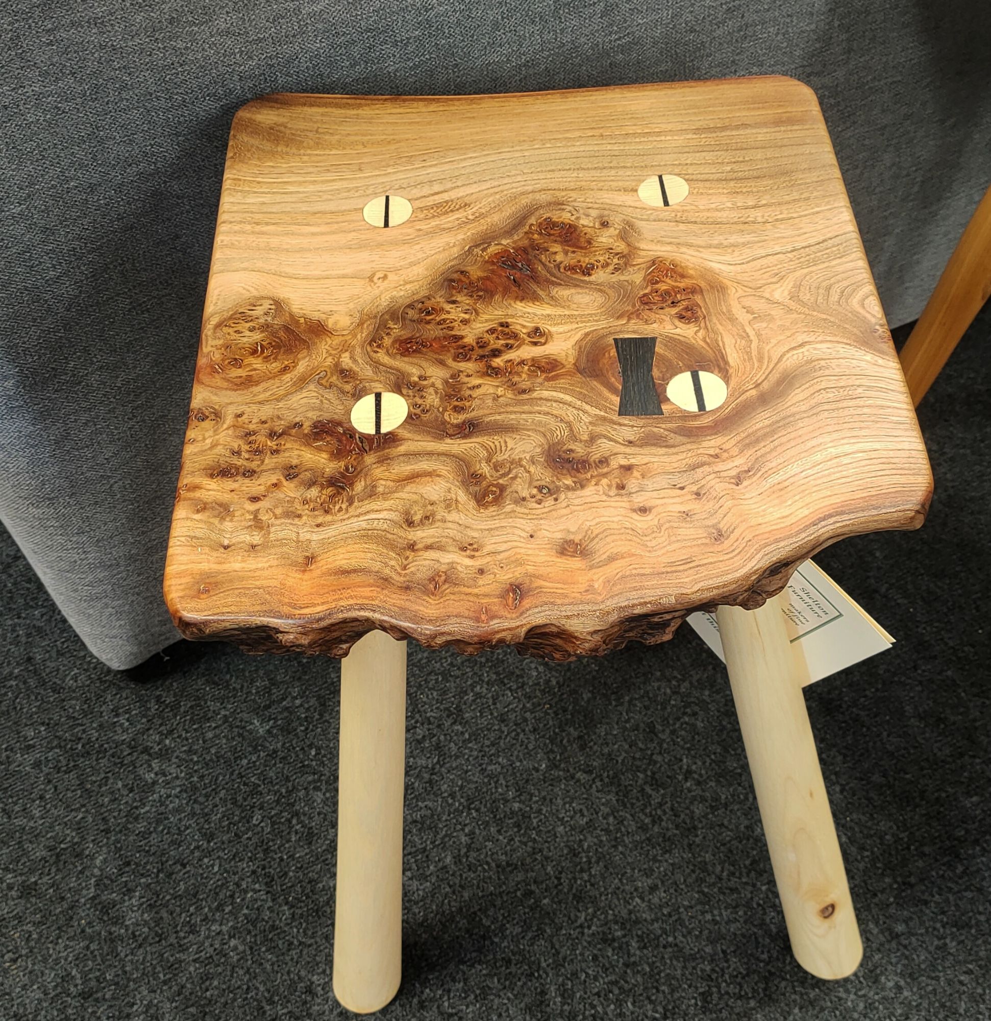 Elm stool